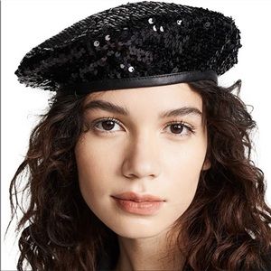 Eugenia Kim sequin beret